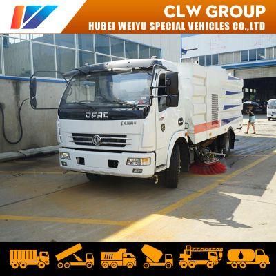 Street Cleaning Road Washing Dust Collecting Dongfeng Vacuum Street Sweeper Trucks for Sale in Philippines