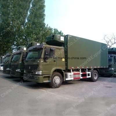 Sinotruk HOWO 4X2 20t Refrigerator Trucks for Fresh Meet Transportation