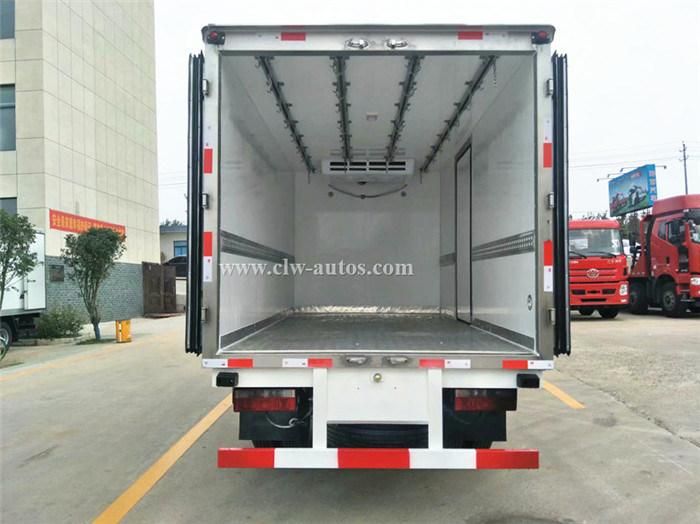 Customized Size 2ton/3ton/5ton Food Van Reefer Container Refrigerated Truck with Factory Price