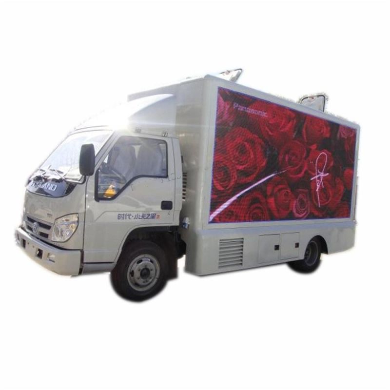 Foton Forland P4 P5 P6 Full Color Advertising LED Truck for Sale