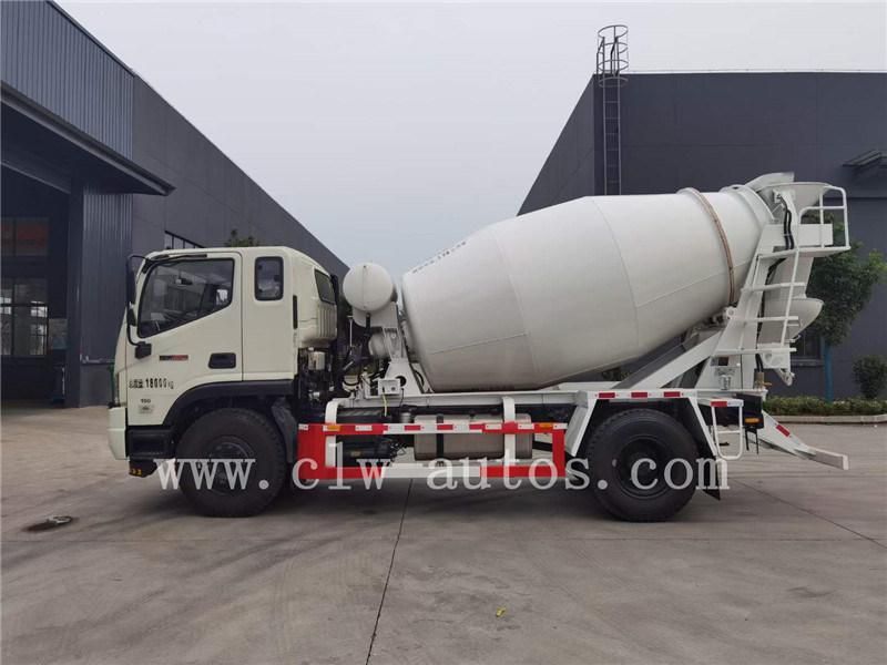 Foton Rowor 5.5cbm Concrete Mixer Cement Mixer Drum Truck