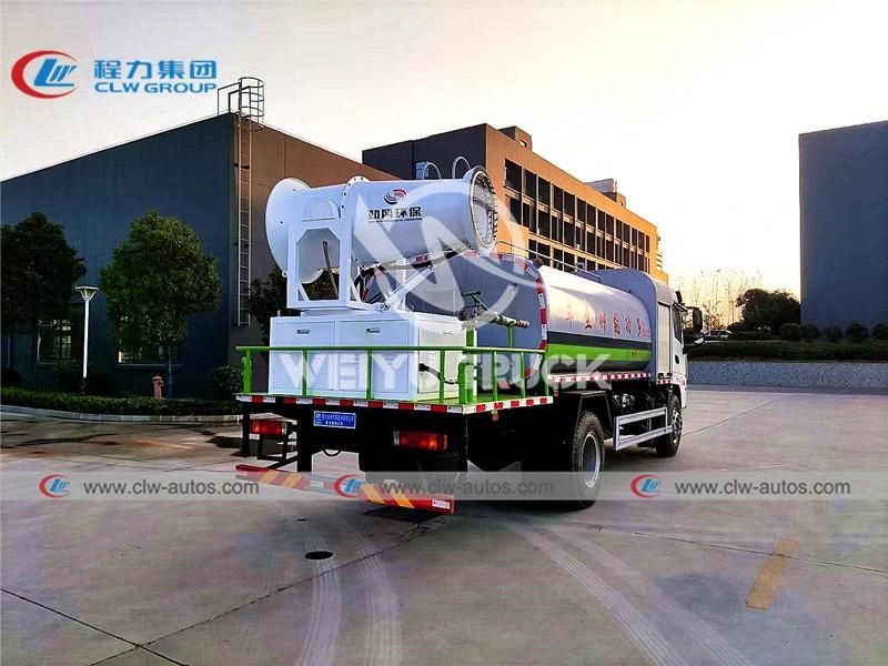 Shacman 10000 Liters 10tons Dust Suppression Water Tank Truck Water Bowser Water Sprinkler Truck with Dust Control Machine