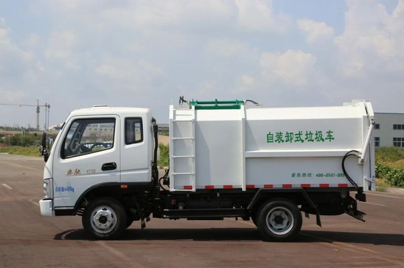 WAW Hydraulic Lifter Garbage Truck