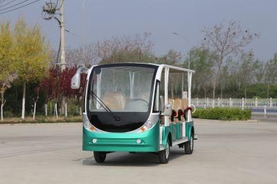Cheap Fashion Customized China Made 14 Seater Electric Car/ Sightseeing Car/Golf Cart/Golf Trolleys/Electric Bus