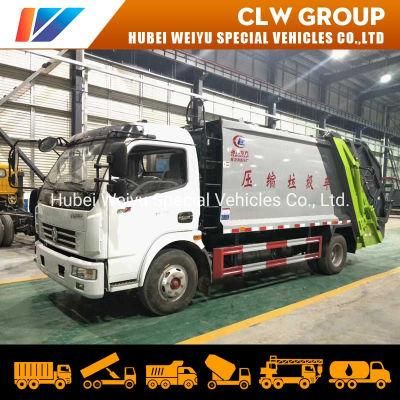 China 7000L Garbage Truck 7000liters Waste Collection Truck 7cbm Waste Treatment Truck