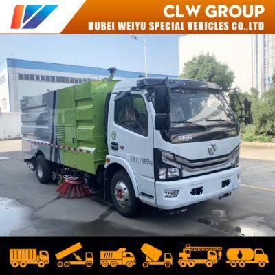 10m3/10cbm/10000litres Dongfeng Street/Floor Cleaning Sweeper Truck