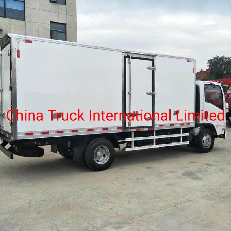 Isuzu Nqr 700p 4*2 189HP Truck with Refrigerator Body