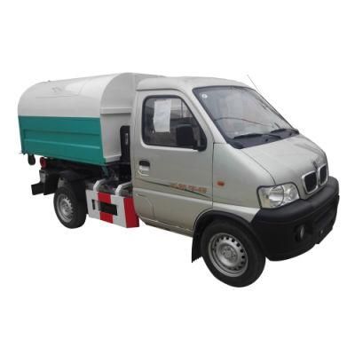 Jinbei Changan Foton Forland Mini 1tons 1.5tons 2tons Hook Lift Mini Garbage Truck