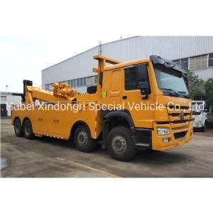 HOWO 30ton 8*4 Heavy Duty Road Wrecker Towing Truck