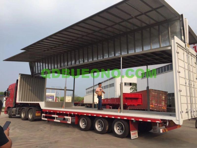 14FT 16FT 18FT 20FT 22FT 24FT 26FT 28FT 30FT 32FT 34FT Aluminum Wing Van Truck Body for Isu*Zu Hino Man Renault Nissan Truck