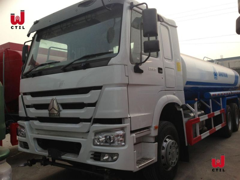 Cross-Country Type 6X4 LHD 15cbm Potable Water Spray Truck