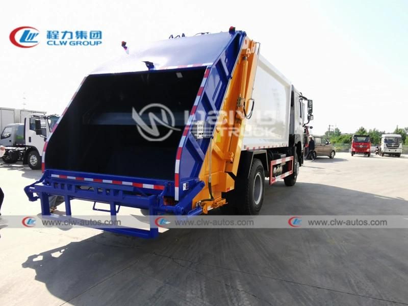 Sinotruk HOWO 4X2 290HP Rhd 14cbm 10tons Waste Refuse Collection Garbage Compactor Truck