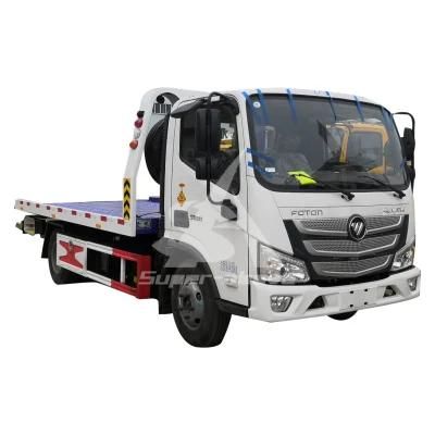 Dongfeng 4X2 Road Rescue Recovery Breakdown Flatbed Tow Wrecker Truck for Sale