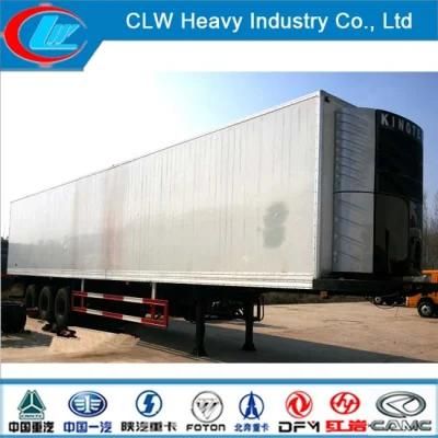3 Axles 35-50tons Cooling Van Refrigerated Truck Trailer with Independent