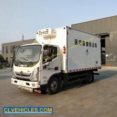 3 Tons Refrigerator Truck Foton 4 Tons Thermo King Refrigerator Van Truck