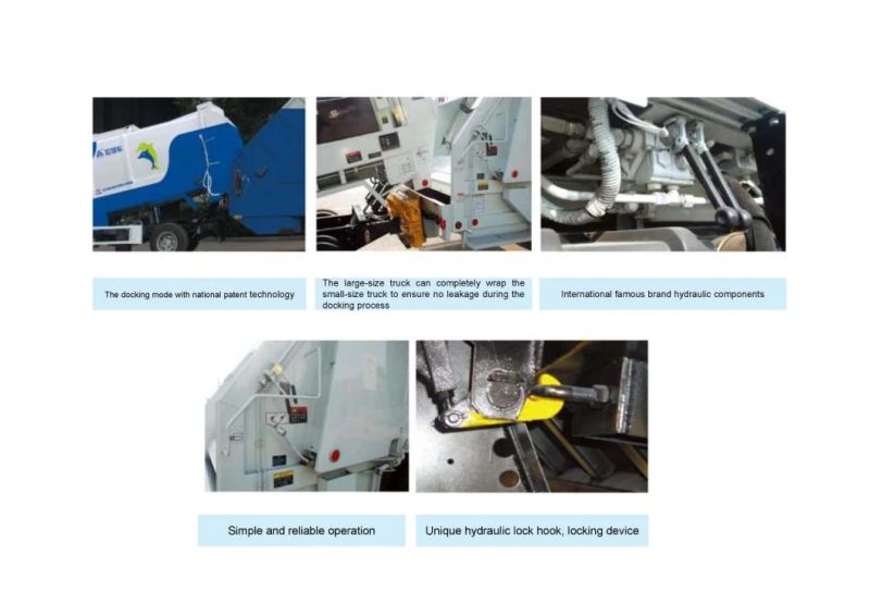 Aerosun 23.2cbm FAW Cgj5251zdjcae6 Compression Block Docking Garbage Truck