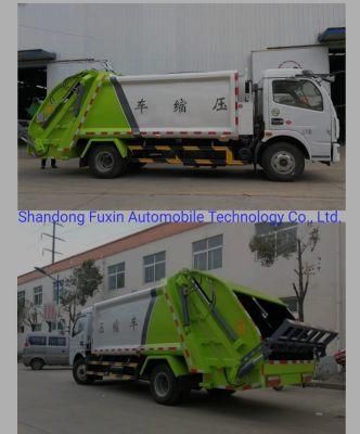 9cubic Meter Fosion Brand Compression Garbage Truck