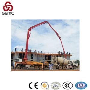 Diesel 58m 62m Vertical Reach Concrete Pump Truck