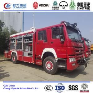 Sino HOWO Fire Equipments Loading Truck, Fire Devices Working Truck