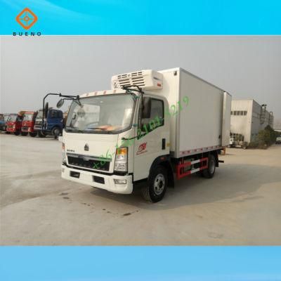 Sinotruk HOWO 4X2 Euro4 Rhd Light Refrigerated Truck