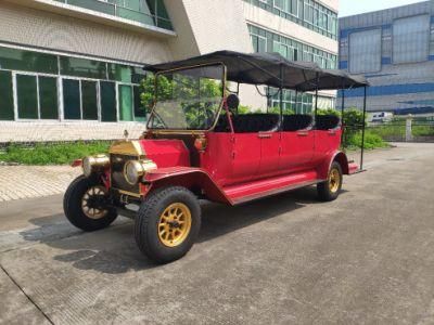 China Factory Price Electric Vintage Car Classic Car Model T with Doors