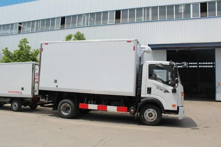 4*2 Mechanical Refrigerator Container Carrier Truck