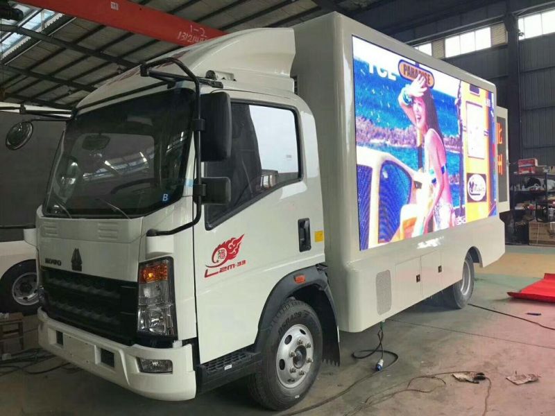 Factory Outlet Clw Brand Full Color P5 P6 LED Video Display Advertising Truck