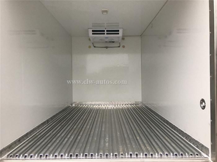 Dongfeng Refrigerated Van Truck Freezer Container Body for Meat Vegetable Transport