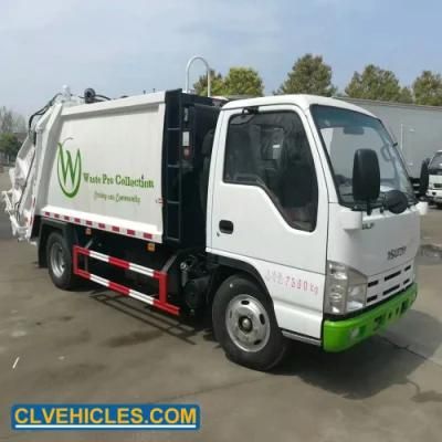 Isuzu 4X2 5ton Refuse Compactor Garbage Compression Truck