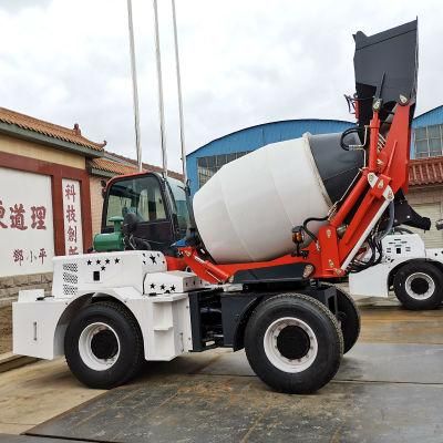 Fully Hydraulic Self Loading New Mini Concrete Mixer Trucks