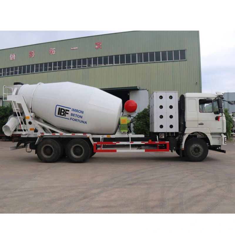 Shacman HOWO FAW Dongfeng 6X4 6X6 Concrete Mixer Truck Dimensions