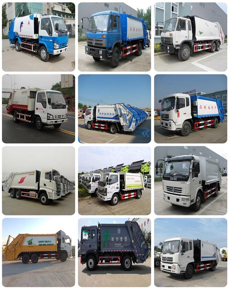 4X2 10000L to 12000L Rhd New Compression Garbage Waste Refuse Truck for Sale