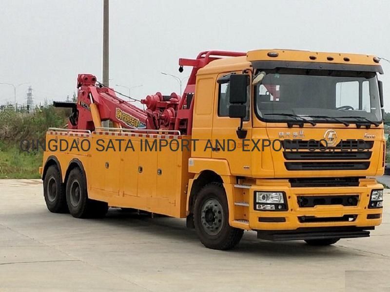 Shacman 8*4 30ton Rescue Vehicle Road Wrecker Truck