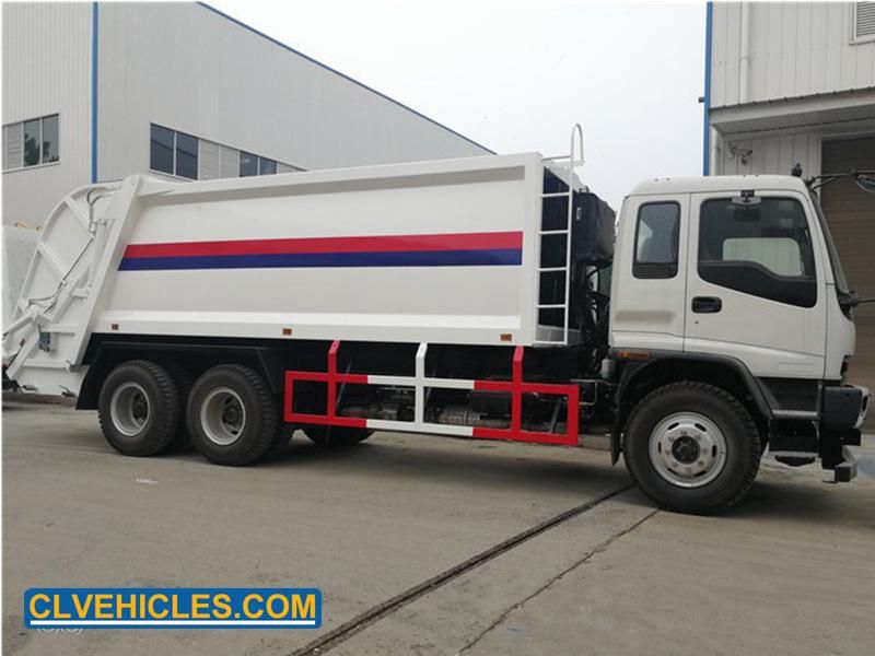 Isuzu Fvz 20cbm Garbage Waste Transportation Compactor Truck