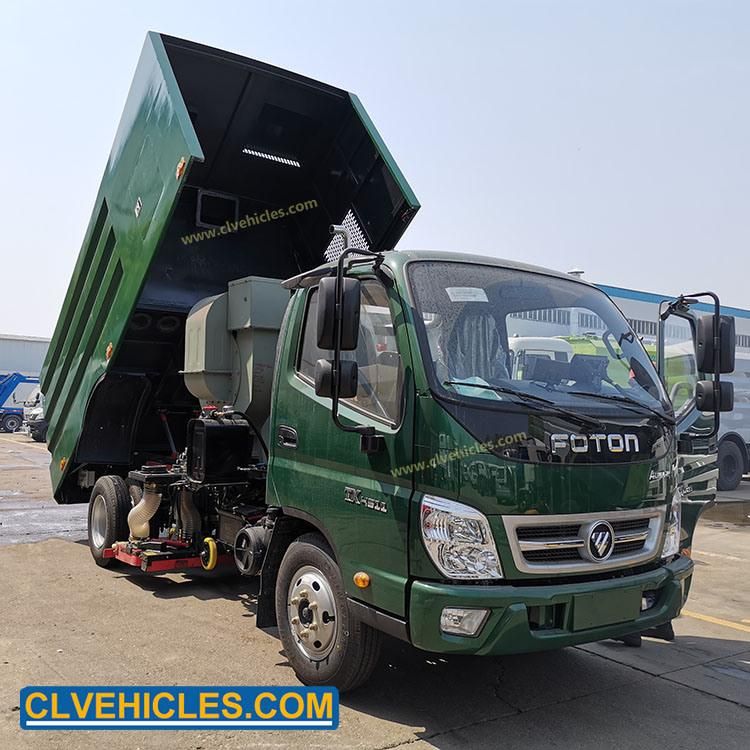Vacuum Sweeper Vehicle Foton Road Cleaning Vacuum Truck