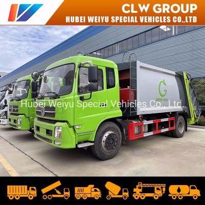 Dongfeng 14m3 Garbage Collection Truck 8tons 10tons Compressed Waste Truck