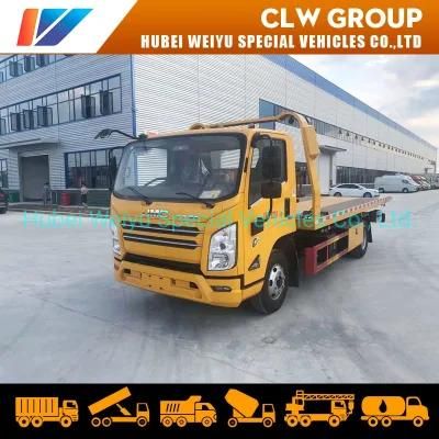 Jmc/JAC/Dongfeng/HOWO/Foton/FAW Customized Platform Wrecker Flatbed Tow Trucks Road Recovery Truck