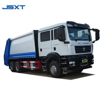 6X4 Heavy Duty Garbage Compactor Truck Rubbish Truck Sinotruck Sitrak