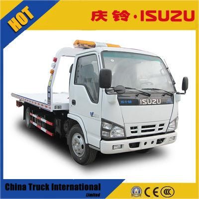 Isuzu Npr 600p 4*2 120HP Flatbed Tow Truck