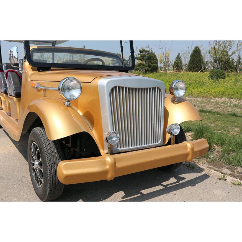 11 Seats Electric Classic Vintage Sightseeing Car for Scenic Area