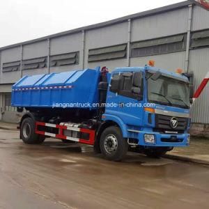 Foton Auman 12 Ton Hook Lift Garbage Truck