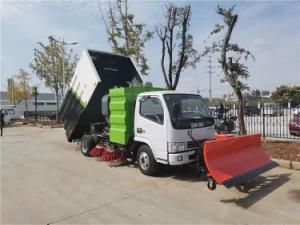 Vacuum Water Clean Road Sweeper Truck with Snow Shovel