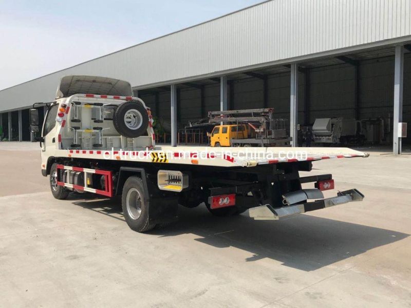 2021 New Foton Flatbed Wrecker Tow Truck 3-4t Towing Wrecker Truck on Sale in The Philippines