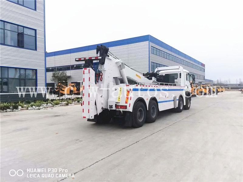 Sinotruk HOWO 6X4 Heavy Duty 20tons 25tons Wrecker Towing Truck Emergency Road Recovery Towing Conjoined Truck