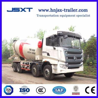 Jushixin Sany 8X4 14-18m3 Concrete Mixer Truck / Construction Equipment