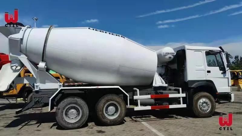 High Quality HOWO 10m3 Used Concrete Mixer Truck for Sale Cheap Price