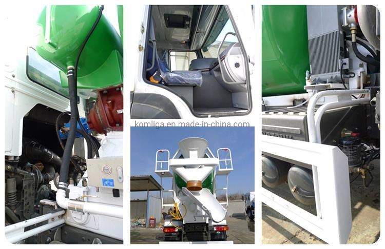 China Shacman 6*4 8m3 10m3 Cement Concrete Mixer Truck Price