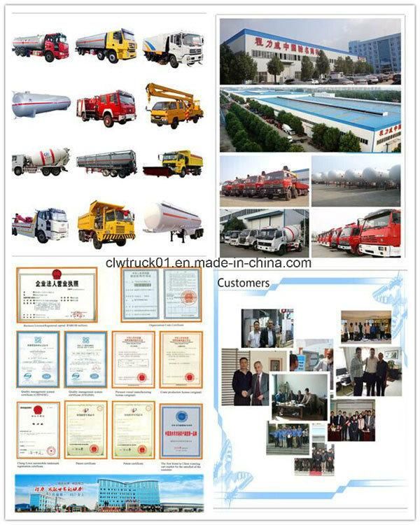 Chinese Leading Exporter 5cbm Aerial Ladder Fire Fighting Truck