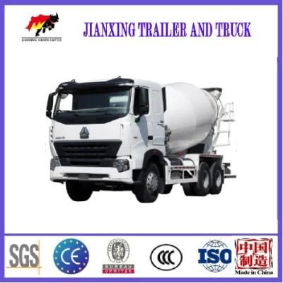 China Manufacturer Used Mercedes 6X4 HOWO 10 Wheel Concrete Mixer Truck with Throttle Control for Sale