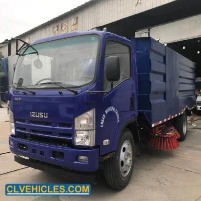 ISUZU 4x2 190hp Road Maintenance Truck with 4 Sweeper